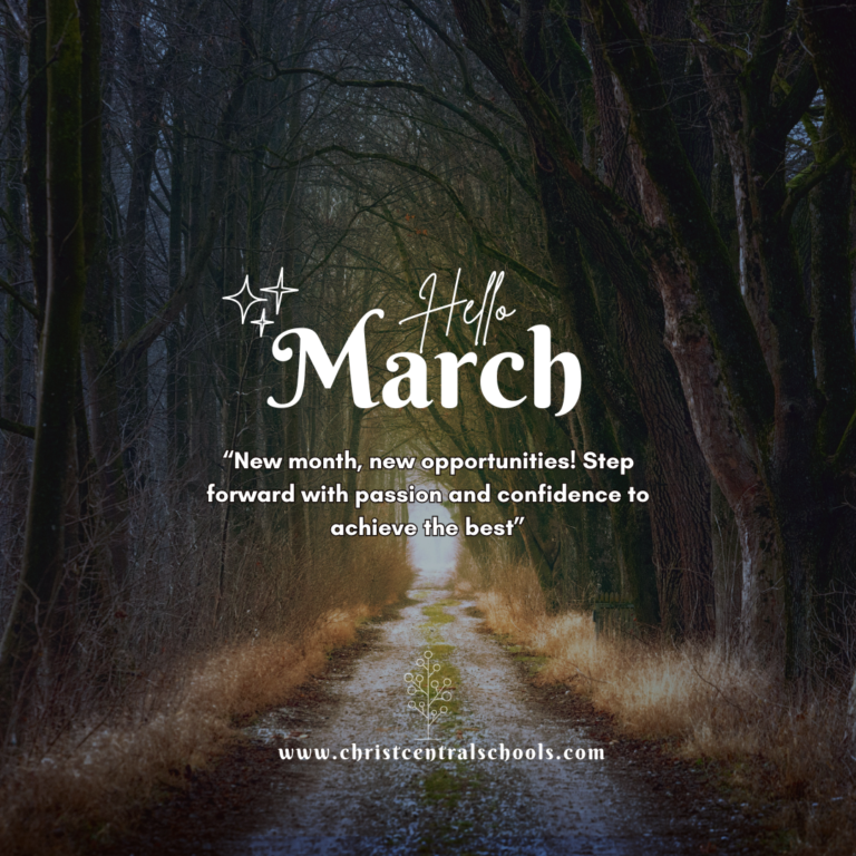 Happy New Month of March!