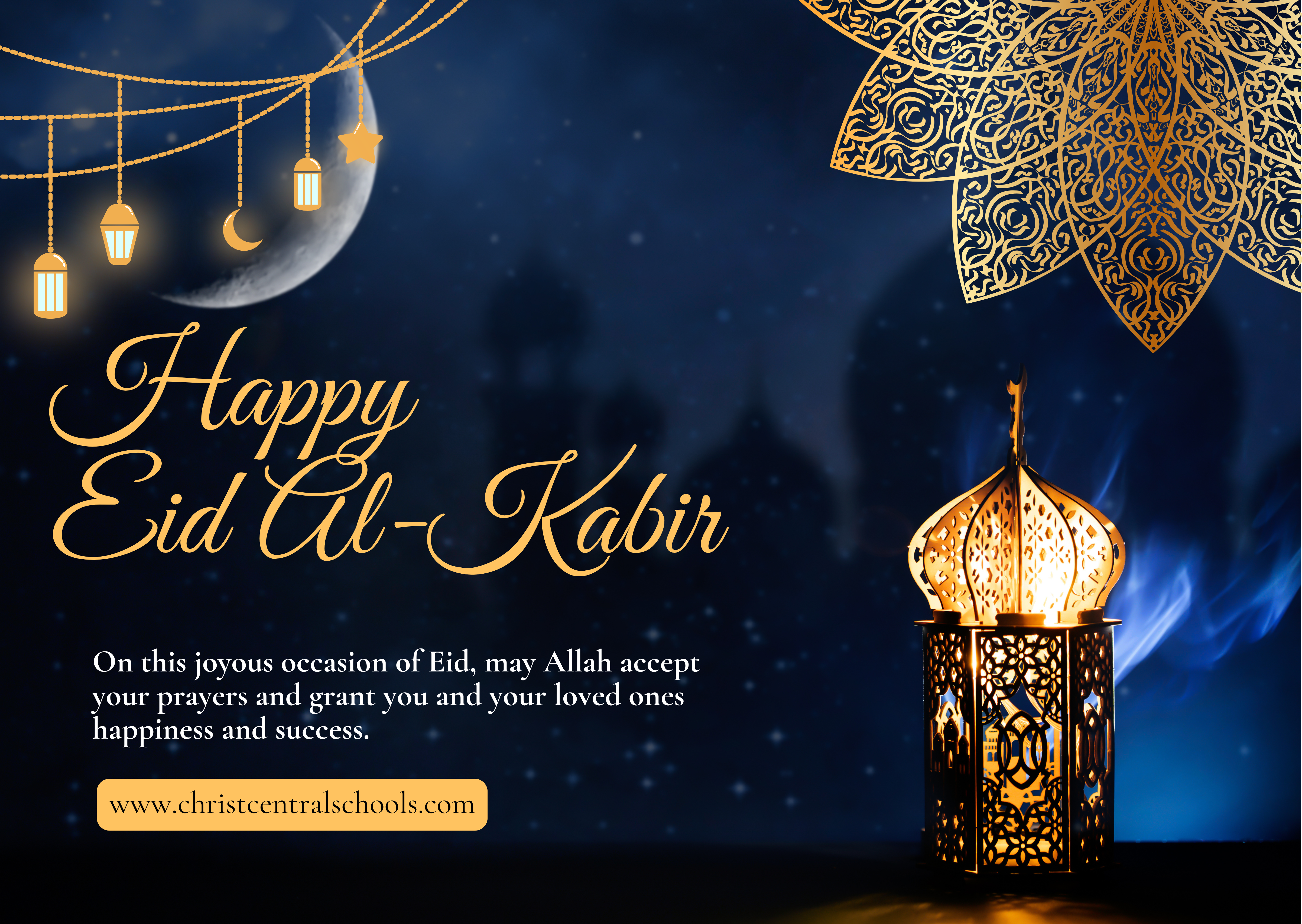 🌙🕌 Happy Eid El-Kabir to Our Esteemed Muslim Parents! 🕌🌙